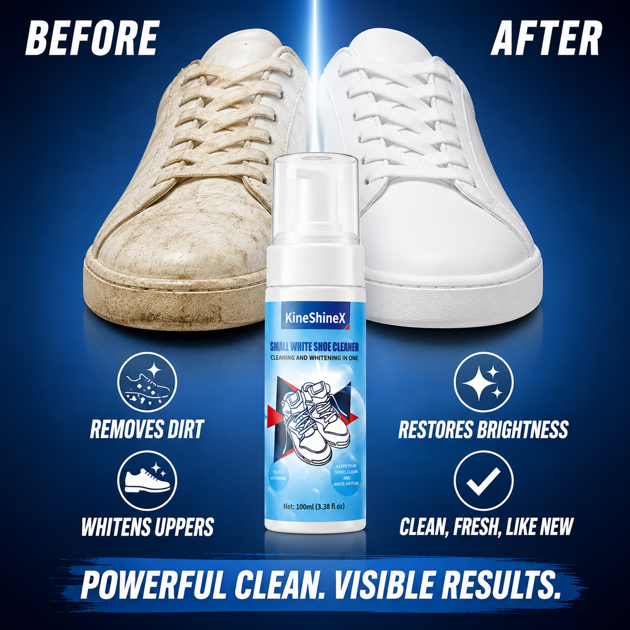 Care For Sneaker - Kit Pulitore per Scarpe Gihen, Detergente